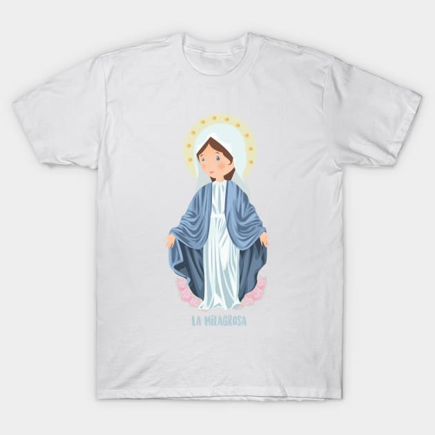 Our lady of the Miraculous Medal T-Shirt by AlMAO2O